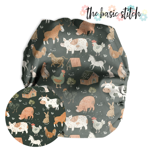 Out To Pasture Fitted Diaper