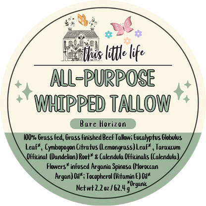 All-Purpose Whipped Tallow Balm
