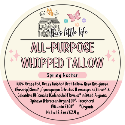 All-Purpose Whipped Tallow Balm